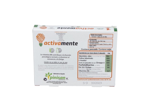 Pinisan Activamente 30Cáps