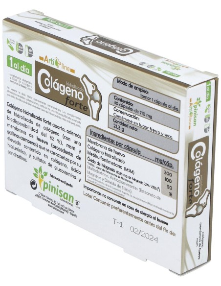 Pinisan Colágeno Hidrolizado Forte 30Cáps