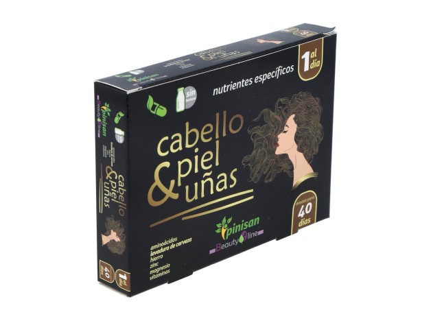 Pinisan Cabello_ Piel Y Uñas 40Cáps