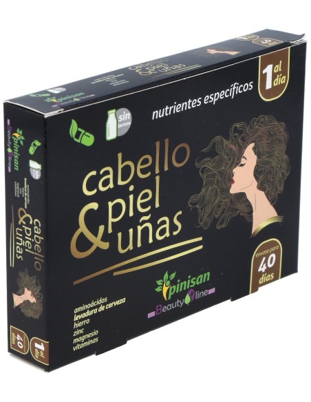 Pinisan Cabello_ Piel Y Uñas 40Cáps
