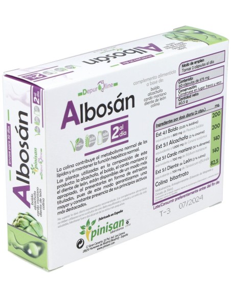 Pinisan Albosán 60Cáps