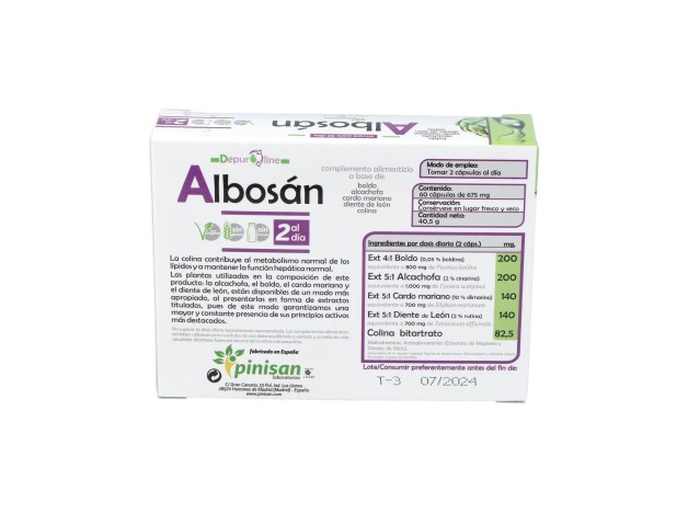 Pinisan Albosán 60Cáps