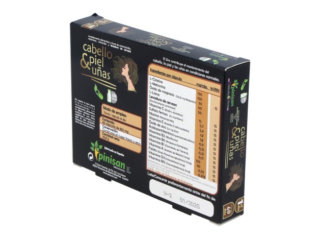 Pinisan Cabello_ Piel Y Uñas 40Cáps
