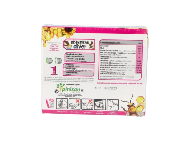 Pinisan Energisan Diver 15Uds