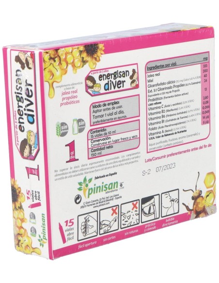 Pinisan Energisan Diver 15Uds