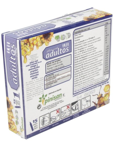 Pinisan Jalea Real Adultos 15Uds