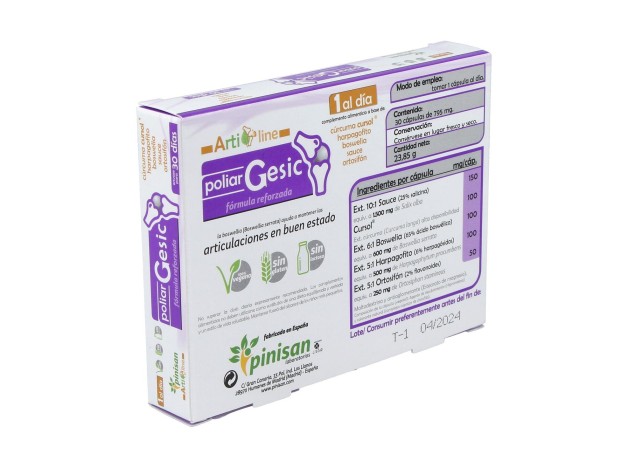 Poliar Gesic Artiline 30Cap.