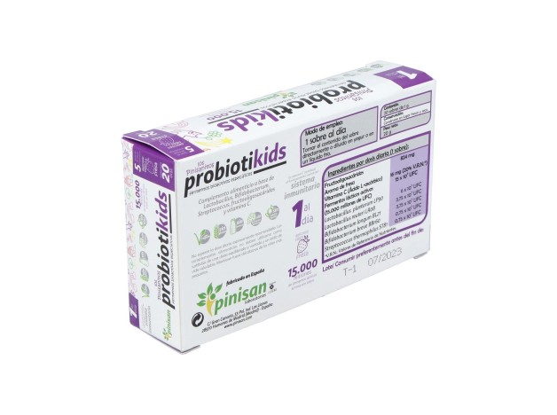 Pinisan Probiotikids Sabor Fresa 20 Sobres