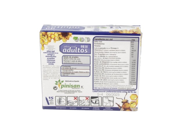 Pinisan Jalea Real Adultos 15Uds