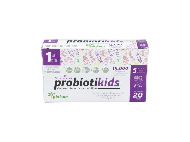 Pinisan Probiotikids Sabor Fresa 20 Sobres