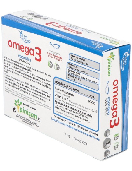 Pinisan Omega 3 30 Perlas