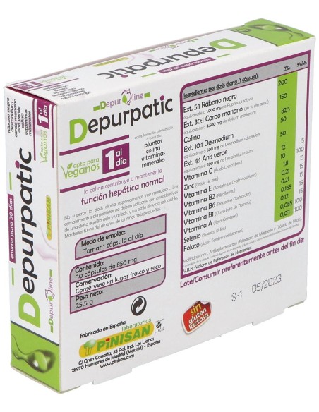 Pinisan Depurpatic 30 Cap