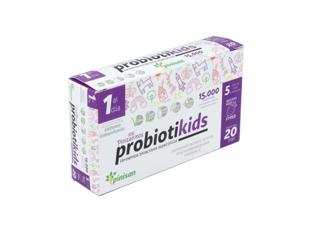 Pinisan Probiotikids Sabor Fresa 20 Sobres