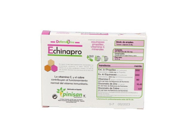 Pinisan Echinapro 30Caps