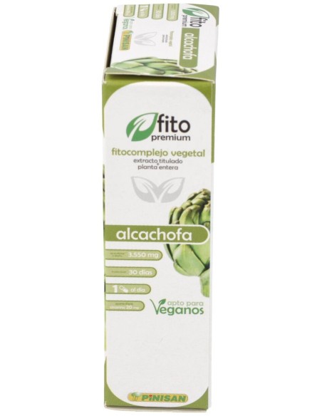 Fito Premium - Alcachofa - Pinisan - 30 Cápsulas