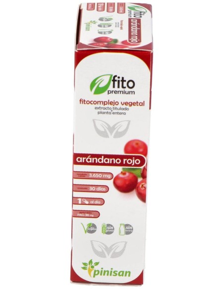 Fito Premium - Arandano Rojo - Pinisan - 30 Cápsulas