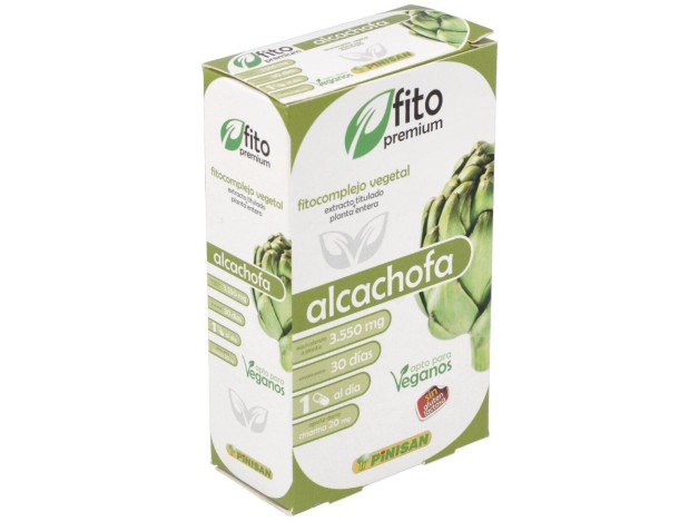 Fito Premium - Alcachofa - Pinisan - 30 Cápsulas