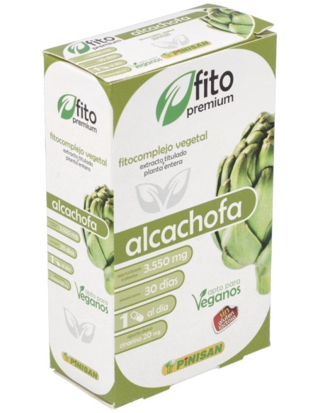 Fito Premium - Alcachofa - Pinisan - 30 Cápsulas
