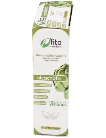 Fito Premium - Alcachofa - Pinisan - 30 Cápsulas