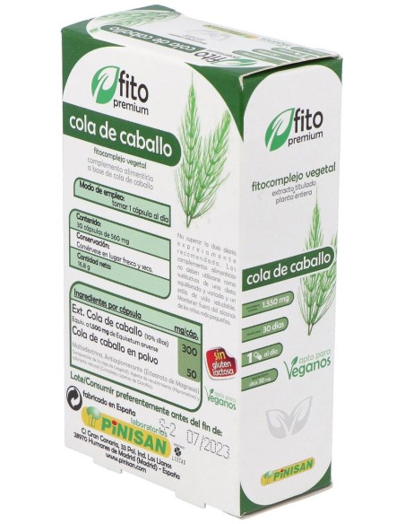Fito Premium - Cola Caballo - Pinisan - 30 Cápsulas