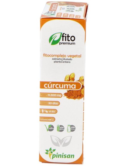 Fito Premium - Curcuma - Pinisan - 30 Cápsulas