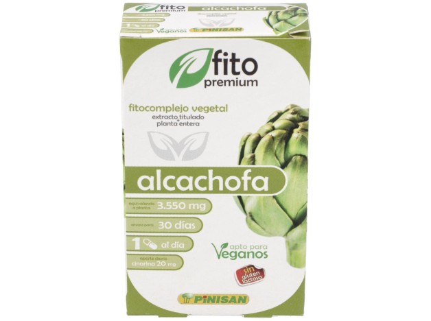 Fito Premium - Alcachofa - Pinisan - 30 Cápsulas