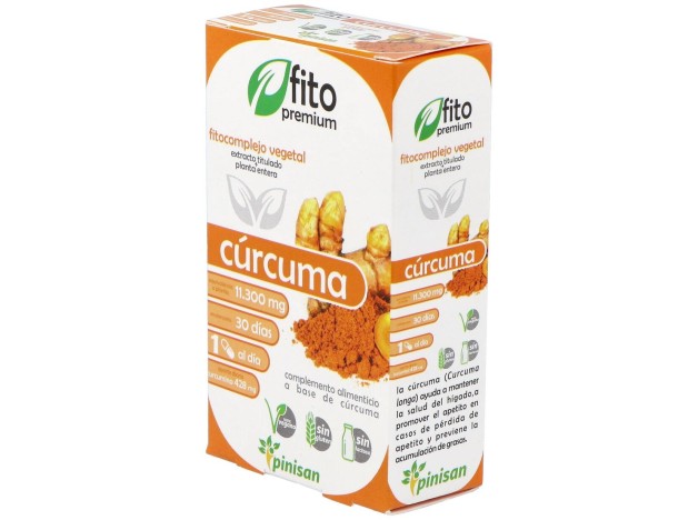 Fito Premium - Curcuma - Pinisan - 30 Cápsulas