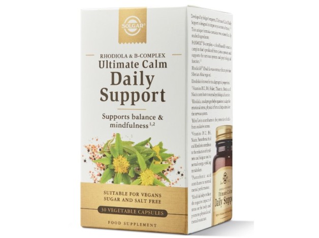Solgar Ultimate Calm Diario Rhodiola 30 Comp