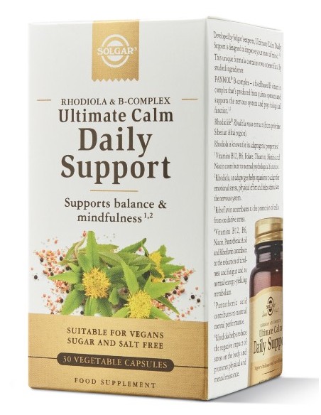 Solgar Ultimate Calm Diario Rhodiola 30 Comp