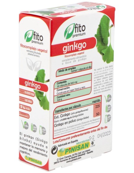 Fito Premium Ginkgo 30Cap.