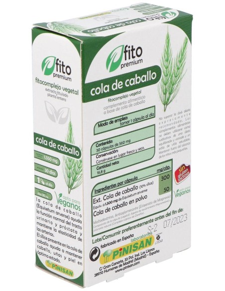 Fito Premium - Cola Caballo - Pinisan - 30 Cápsulas