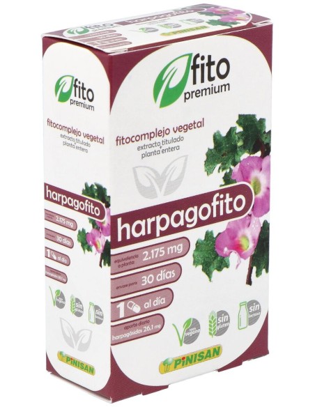 Fito Premium - Harpagofito - Pinisan - 30 Cápsulas