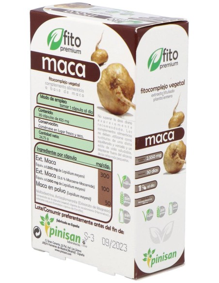 Pinisan Fito Premium Maca 2550Mg 30Caps