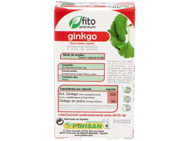 Fito Premium Ginkgo 30Cap.