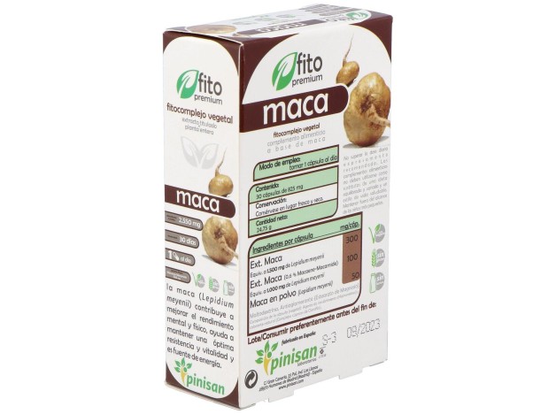 Pinisan Fito Premium Maca 2550Mg 30Caps