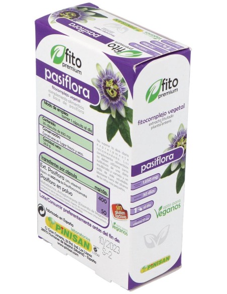 Pinisan Fito Premium Pasiflora 30Caps