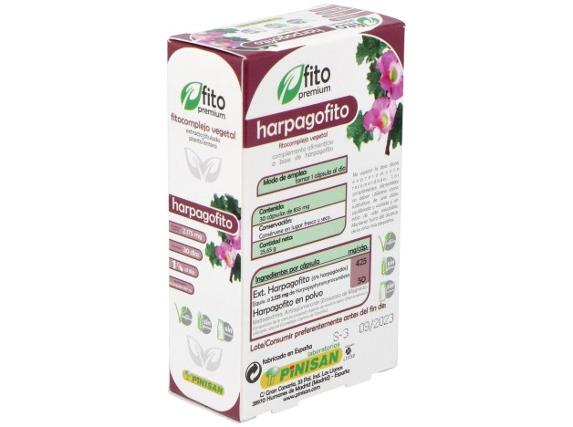 Fito Premium - Harpagofito - Pinisan - 30 Cápsulas