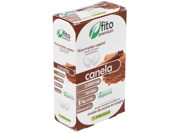 Fito Premium - Canela - Pinisan - 30 Cápsulas