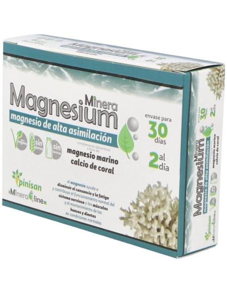 Pinisan Minera Magnesium 60Caps