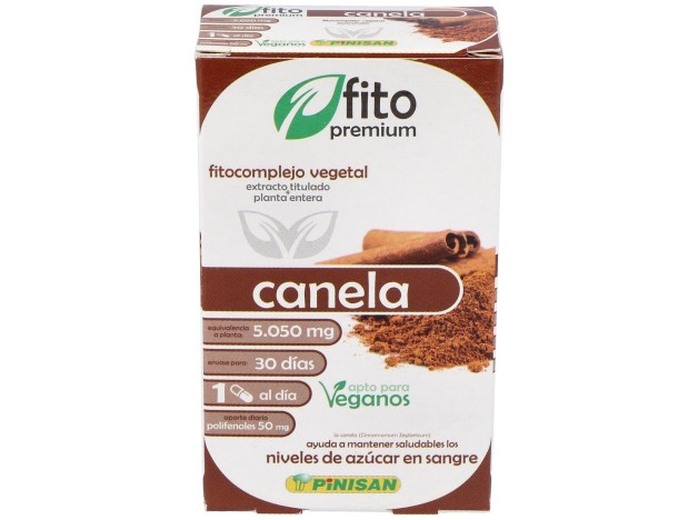 Fito Premium - Canela - Pinisan - 30 Cápsulas