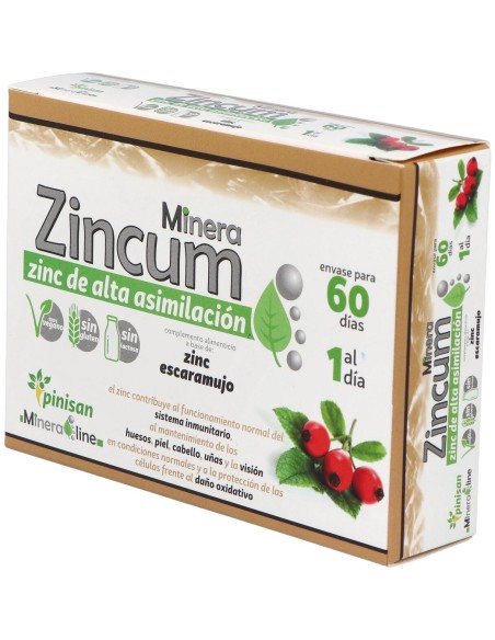 Pinisan Minera Zincum 60Caps