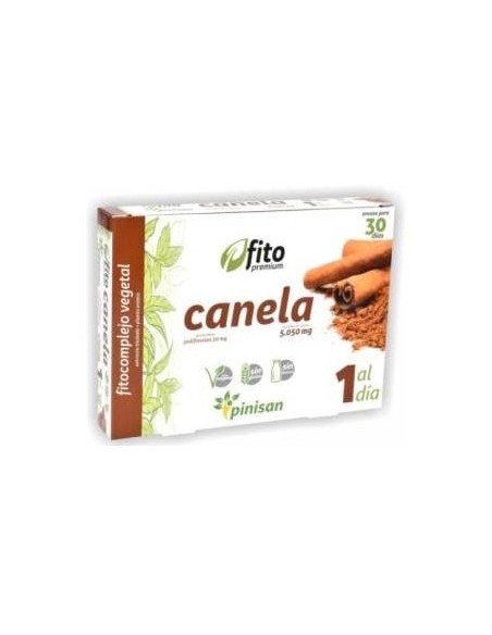 Fito Premium - Canela - Pinisan - 30 Cápsulas