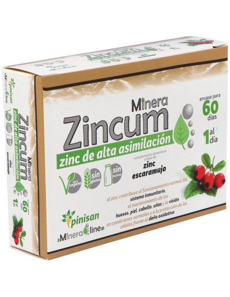 Pinisan Minera Zincum 60Caps