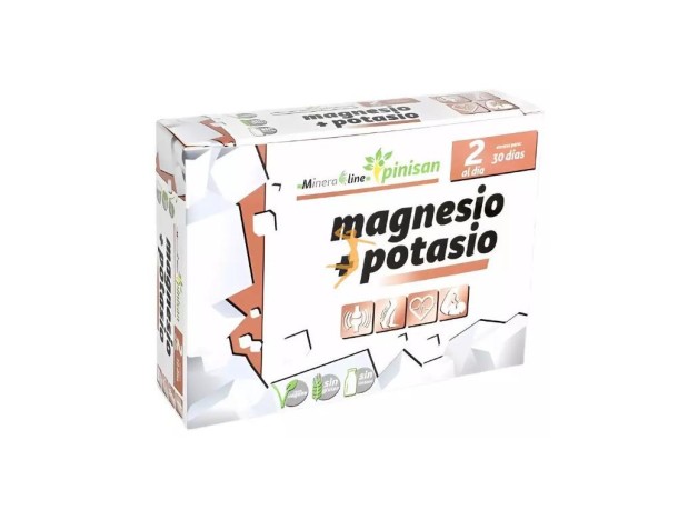 Pinisan Magnesio + Potasio 60Comp