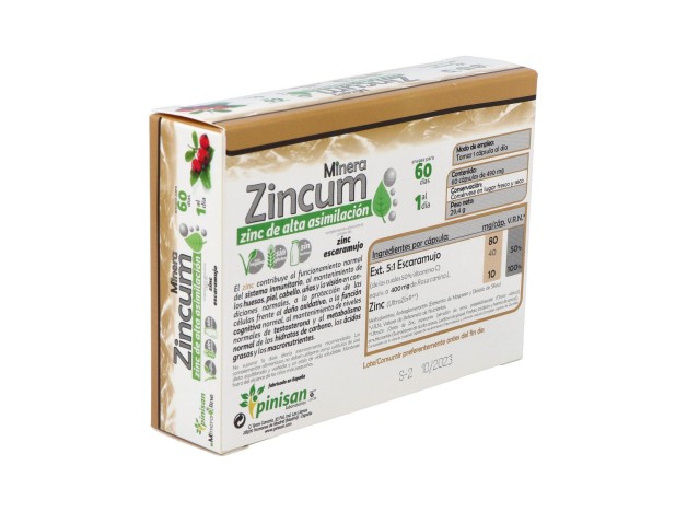 Pinisan Minera Zincum 60Caps