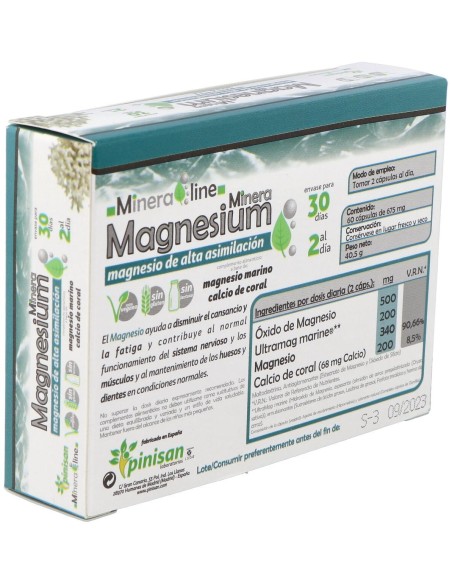 Pinisan Minera Magnesium 60Caps