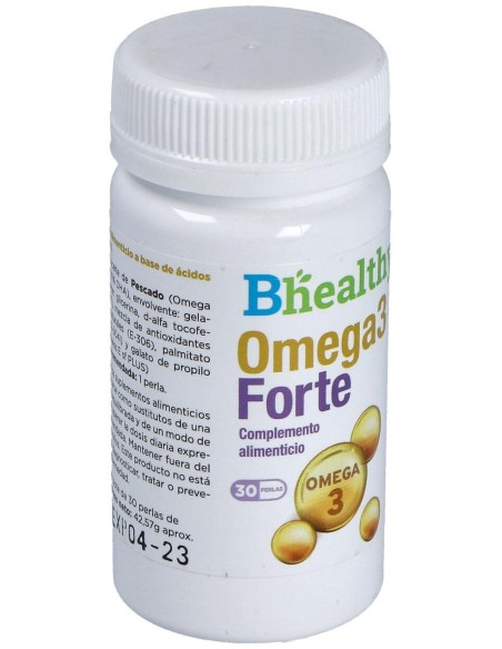 Biover Bhealthy Omega 3 Forte 30 Perlas