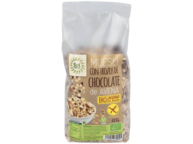 Solnatural Muesli Avena Chocolate Sin Gluten...