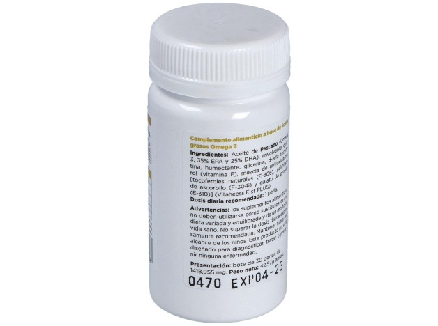 Biover Bhealthy Omega 3 Forte 30 Perlas