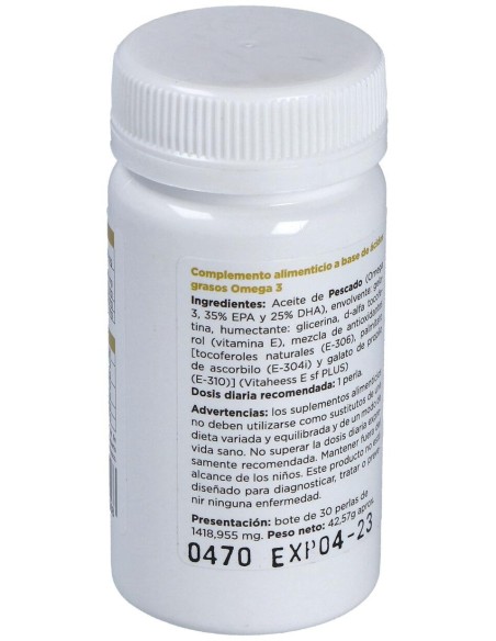 Biover Bhealthy Omega 3 Forte 30 Perlas